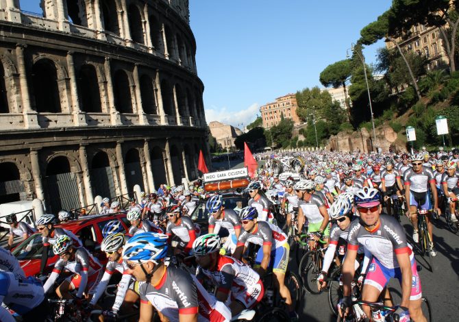Granfondo Roma: la prima edizione del 2012