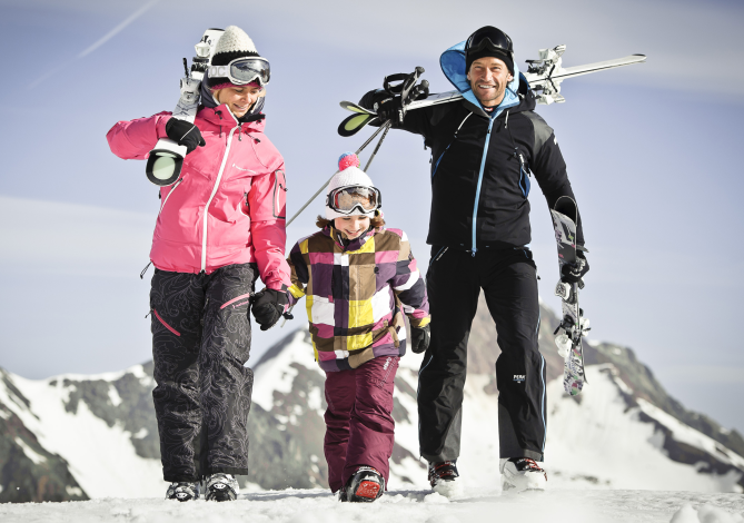 Le piste da sci adatte ai bambini