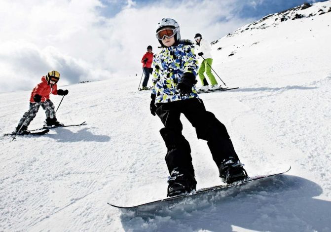 lenzerheide piste sci bambini