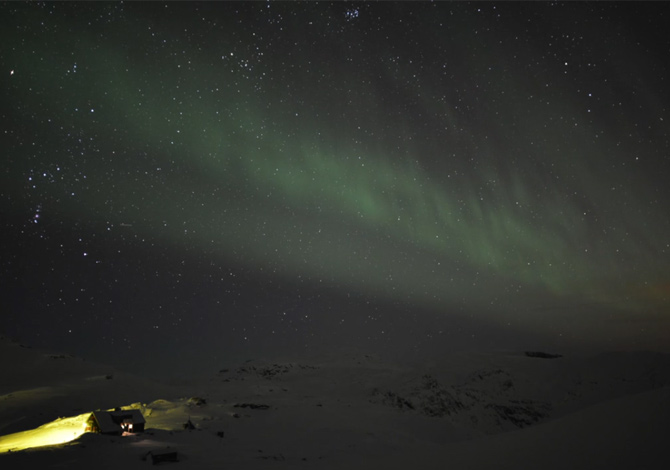 La magia dell’aurora boreale