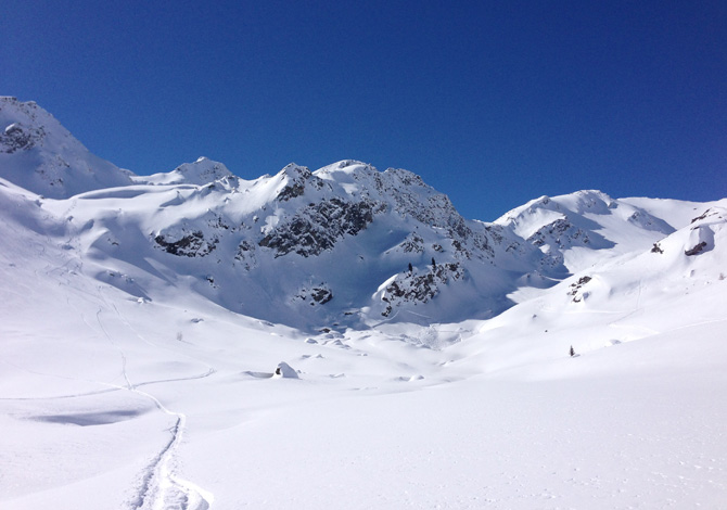 Scialpinismo a La Thuile sul Mont Valaisan