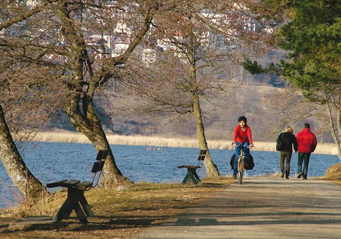 In bicicletta dalla Val dei Mocheni all’Altipiano di Pinè