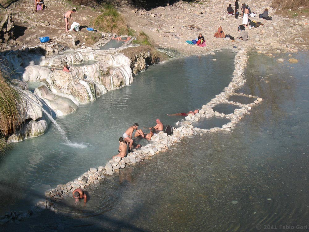 Terme all'aperto libere e gratis in Italia Petriolo Siena