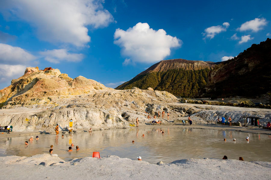 Terme all'aperto libere e gratis in Italia Vulcano Sicilia