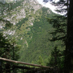 Vista dalla Rocca sulla Mazza di Pichea