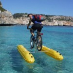 Shuttle Bike Bici pedalare sull'acqua