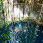 Cenote Blu Yucatan_Game of light