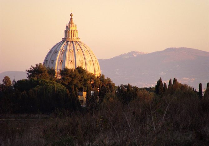 In bicicletta a Roma nel Parco del Pineto