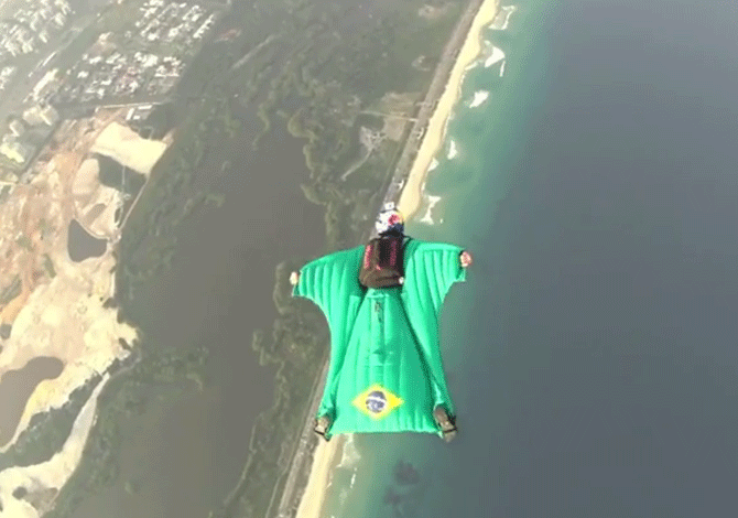 In volo su Rio de Janeiro