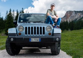 Il trail runner Mike Foote ambassador Jeep