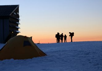 Dormire in tenda ai 3585 metri del Monte Rosa