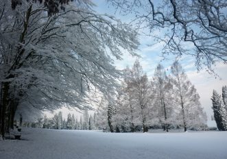 Ecco la neve sui parchi più belli d’Italia