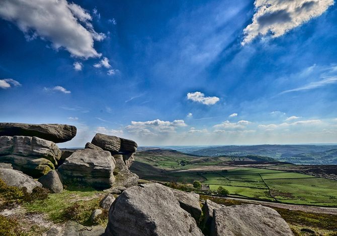 Stanage Edge Peak National District Park