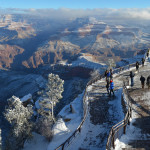 Il Grand Canyon innevato