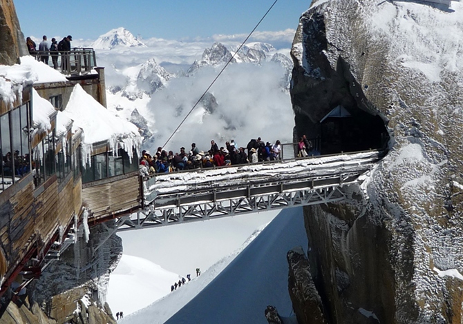 Passerella-Aiguille-du-Midi