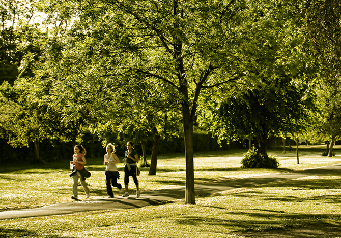 Correre Parco Aria Sana