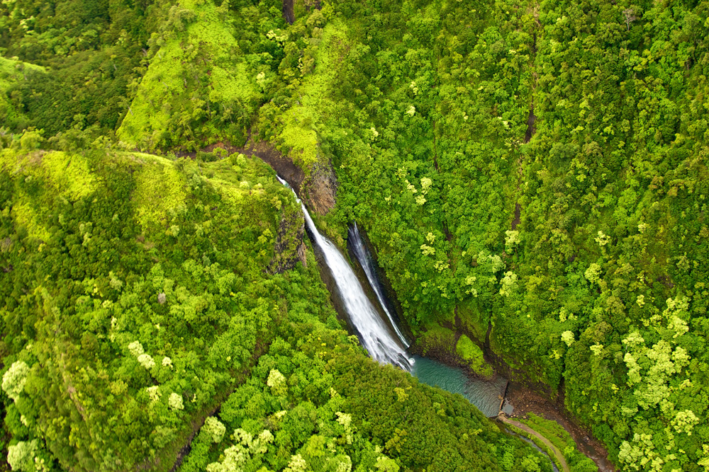 Cascata di Manawaiopuna