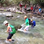 River trekking trentino