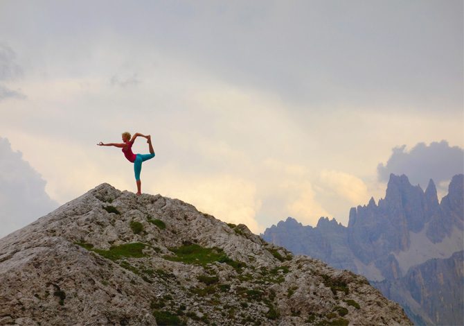 Yoga e arrampicata