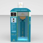 distributore automatico cremne da sole8 sunscreen-Mist-Booth6-spray-machine-vending-front