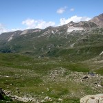 Valle Binn con il rifugio Binntalhutte