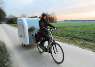 Wide Path Camper, la roulotte che si aggancia alla bici