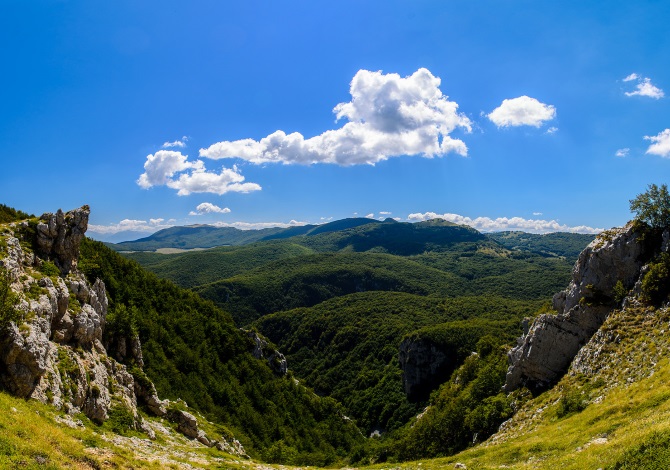 panorami da arrampicata in Italia