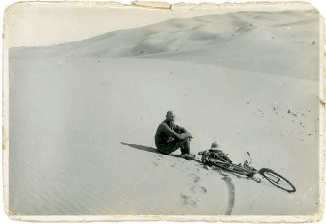 Kazimierz Nowak avventuriero polacco bicicletta africa