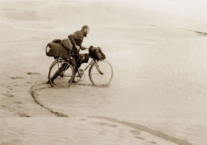 Kazimierz Nowak esploratore polacco bicicletta africa