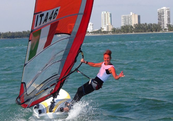 Flavia Tartaglini Road to Rio Windsurf