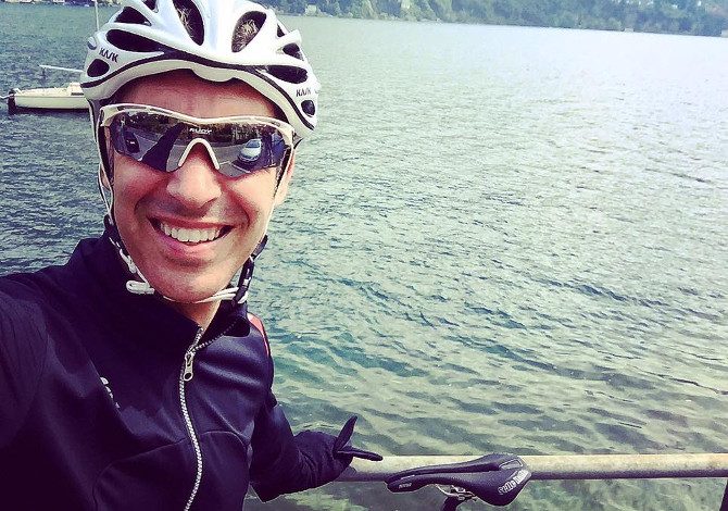 Il bellissimo post di Paolo Kessisoglu sulla bellezza dell'andare in bicicletta