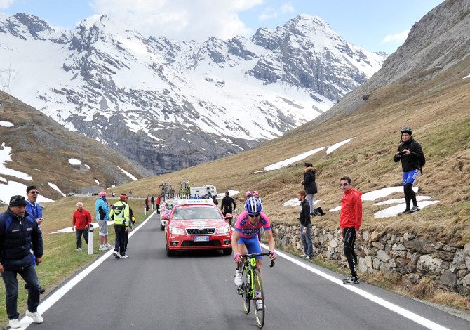 Giro d'Italia 2017 tappa Rovetta - Bormio Mortirolo e Stelvio