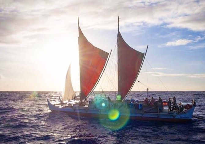 Il viaggio della Hokulea - foto polynesian voyaging society