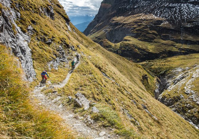 In MTB nei Grigioni Svizzera