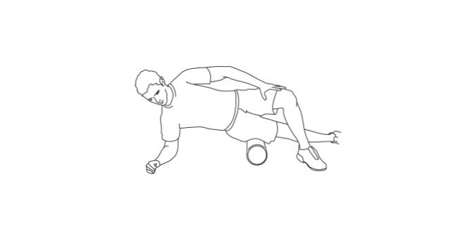 Foam Roller_Bandelletta Ileo Tibiale