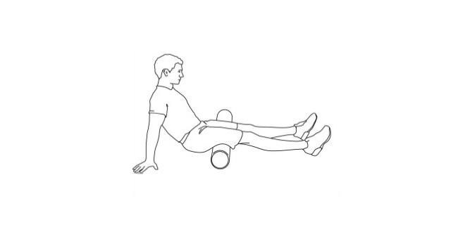 Foam Roller_Muscoli posteriori coscia Bicipite Femorale