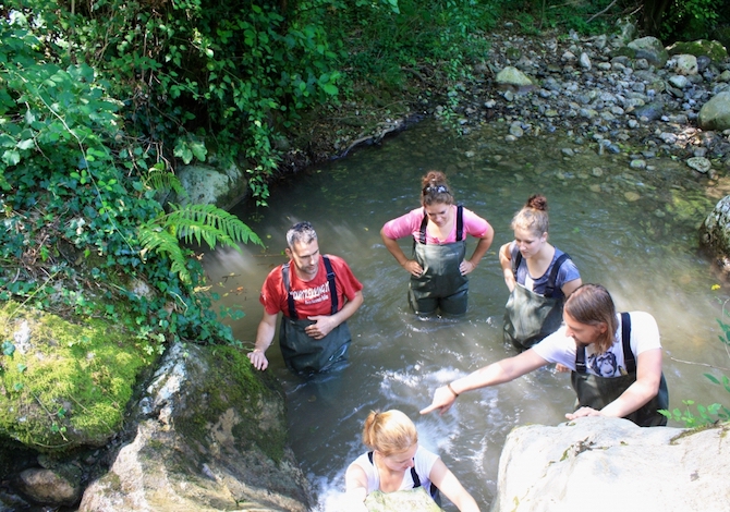 ACQUATREKKING-POLLINO-CASCATA