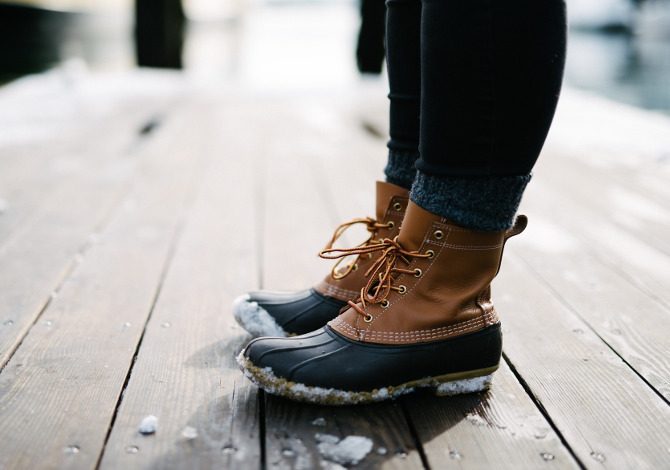 Doposci e scarpe impermeabili da neve