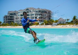 Prima volta sul kitesurf