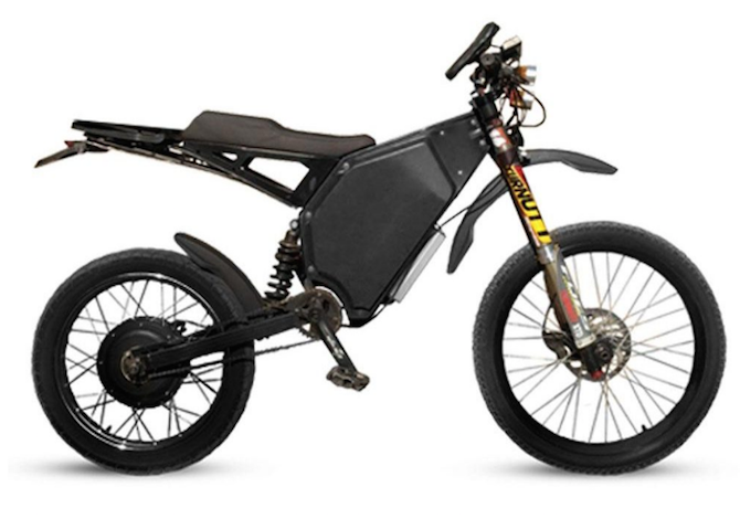 Una moto 2025 bici