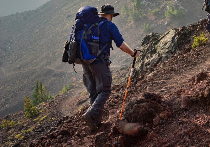 Come si usano i bastoni da trekking