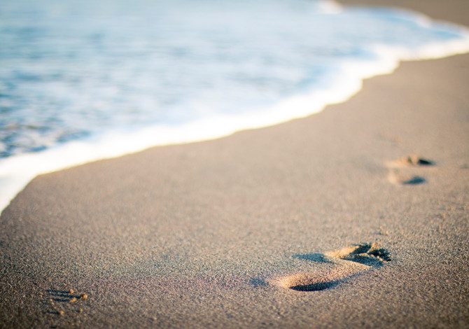 Spiaggia a impatto zero