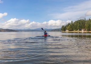 I migliori laghi per il kayak