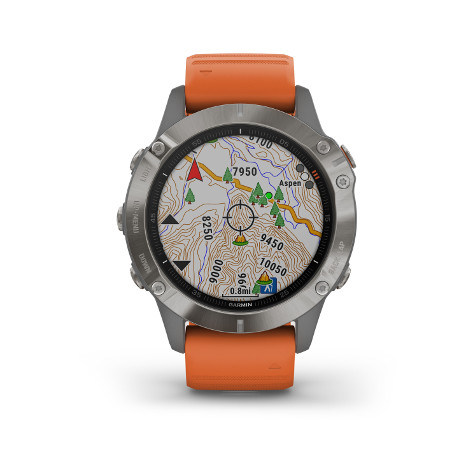 Garmin fēnix 6 Cartografia