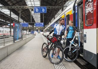 Con la bici sul treno: come fare