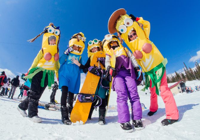 Carnevale in montagna a sciare con i bambini