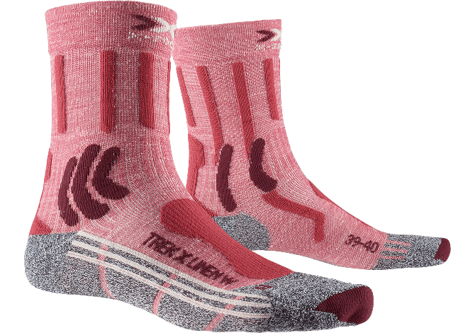 X-Socks Trek X Cotton Junior Socks Socks Calze Calza Calzini Unisex Bambini e ragazzi 
