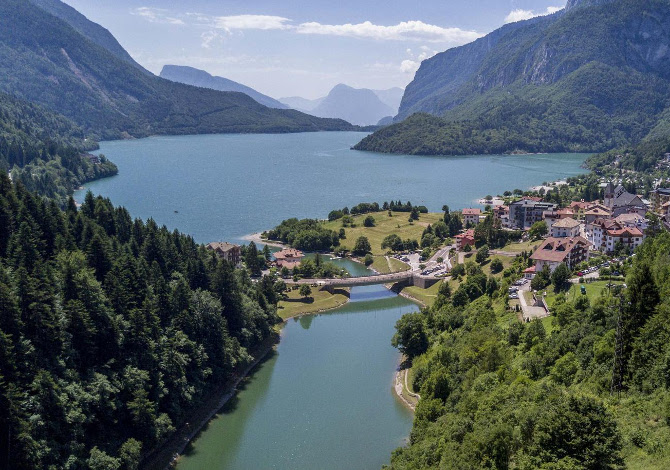 Swimrun lago di Molveno