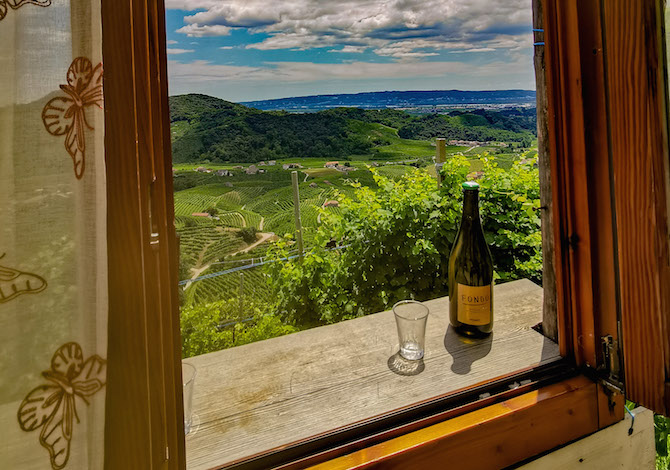 Valdobbiadene in bici