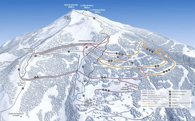 Dove sciare gratis: a Télégiettes, nel Vallese Svizzero-skimap
